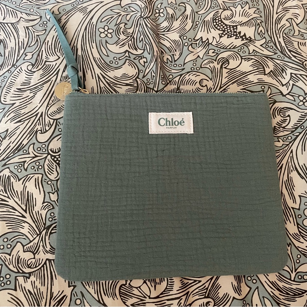 Chloe Teal Pouch